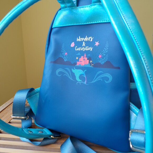 Loungefly Disney Little Mermaid Live Action Mini Backpack - Picture 6 of 12